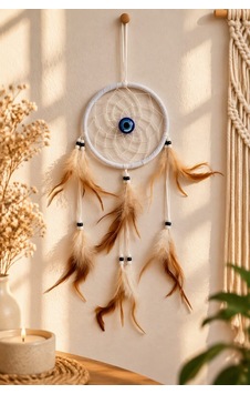 Motifli Düş Kapanı Rüya Kapanı Dream Catcher Bej Tüylü Nazar Boncuklu Bohem Duvar Süsü Bohem El Yapımı Nazar Boncuklu Düş Kapanı Motifli Düş Kapanı Rüya Kapanı Dream Catcher Bej Tüylü Nazar Boncuklu Bohem Duvar Süsü Bohem El Yapımı Nazar Boncuklu Düş Kapanı