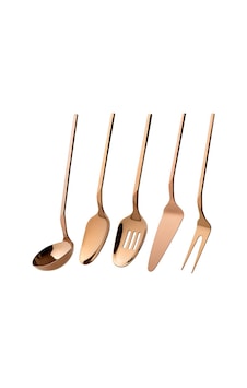 Jumbo 5100 Titanyum Bronz 5 Parça Servis Takımı Titanyum Bronz Jumbo 5100 Titanyum Bronz 5 Parça Servis Takımı Titanyum Bronz