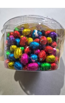 Yum Yum Bubble Gum Şeker Kaplamalı Yumurta Şekilli Sakız 300 Adet