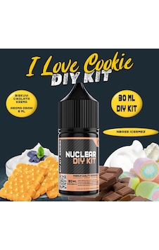 Nuclear 30 Ml Dıy Kit I Love Cookie Gıda Aroması 6 Ml Aroma İçerir Nuclear 30 Ml Dıy Kit I Love Cookie Gıda Aroması 6 Ml Aroma İçerir