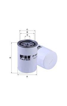 FİL ZP598BF YAKIT FİLTRESİ NİSSAN Toyota Uyumlu FİL ZP598BF YAKIT FİLTRESİ NİSSAN Toyota Uyumlu