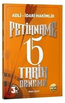Fetihname 15 Tarih Deneme/Bekir Çelik Fetihname 15 Tarih Deneme/Bekir Çelik