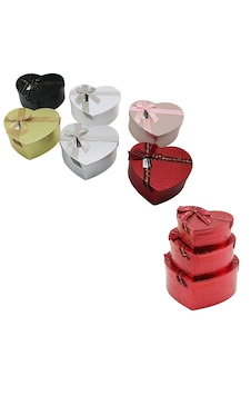 3pcs Parlak Mix Renkli - Kabartma Desen Karton Hediye Kutusu Kurdelalı 22x20-19x17-16x14cm 533 3pcs Parlak Mix Renkli - Kabartma Desen Karton Hediye Kutusu Kurdelalı 22x20-19x17-16x14cm 533