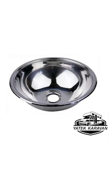 Tekne - Karavan İçin Evye Lavabo, Krom, 29 Cm Yatek Karavan Tekne - Karavan İçin Evye Lavabo, Krom, 29 Cm Yatek Karavan