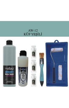 Fayans Tezgah B-ambiente Islak Zemin Aw-12 Küfyeşil 500ml Katalizör 30gr Taş Vernik 250 Satenruloset Fayans Tezgah B-ambiente Islak Zemin Aw-12 Küfyeşil 500ml Katalizör 30gr Taş Vernik 250 Satenruloset