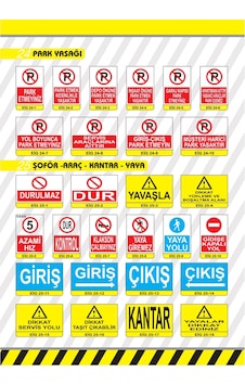 Pvc 0,50 Mm Garaj Kapısı Park Etmeyiniz İkaz Levhası - 2 Adet Pvc 0,50 Mm Garaj Kapısı Park Etmeyiniz İkaz Levhası - 2 Adet