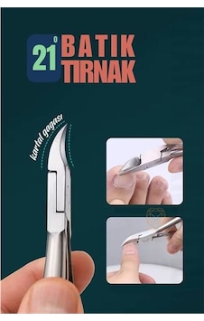 Zenvac Tırnak Batık Makası Pedikür Makası Paslanmaz Çelik Profesyonel Zenvac29 Zenvac Tırnak Batık Makası Pedikür Makası Paslanmaz Çelik Profesyonel Zenvac29
