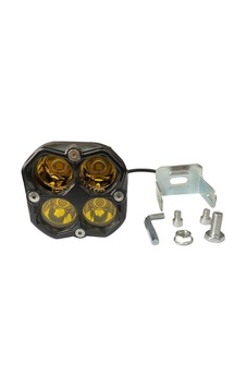 Offroad Sis Lambası Sarı 20w 12-60v Set 7.8x 6.8x7.8cm / Lass393-1