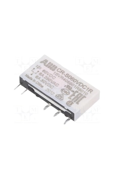 Abb Cr-s060vdc1r ,60vdc 1a1k/6a İnce-5-pin Slim Röle