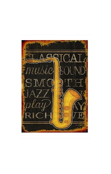 Bedeko Klasik Jazz Müziği Art Mdf Tablo Bedeko Klasik Jazz Müziği Art Mdf Tablo
