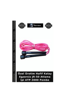 Özel Üretim Hafif Kolay Egzersiz Jr-50 Atlama İpi Atp-3000 Pembe Özel Üretim Hafif Kolay Egzersiz Jr-50 Atlama İpi Atp-3000 Pembe
