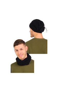 Elif İç Giyim Unisex Polar Boyunluk 2'li Set Lacivert Elif İç Giyim Unisex Polar Boyunluk 2'li Set Lacivert