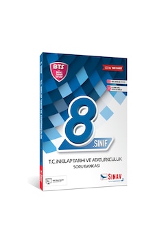8.Sınıf LGS T.C. İnkılap Tarihi ve Atatürkçülük Soru Bankası - Sınav Dergisi Yayınları 8.Sınıf LGS T.C. İnkılap Tarihi ve Atatürkçülük Soru Bankası - Sınav Dergisi Yayınları
