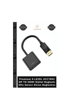 Premium X-level Xcc7802 Dp To Hdmı Dijital Bağlantı Ofis Gereci Ekran Bağlantısı Premium X-level Xcc7802 Dp To Hdmı Dijital Bağlantı Ofis Gereci Ekran Bağlantısı