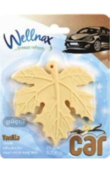 Wellnax Yaprak Oto Kokusu Ferahlatıcı Vanilya Wellnax Yaprak Oto Kokusu Ferahlatıcı Vanilya