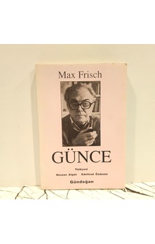 Günce- Max Frisch Günce- Max Frisch