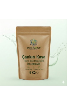 Çankırı 84 Mineralli Doğal İşlenmemiş Kaya Tuzu-iri-ince-pudra Seçenekli -5kg