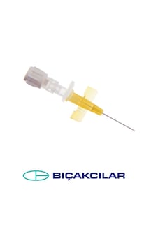 Bıçakcılar Anjiokat 24 G Sarı 15 Adet Bıçakcılar Anjiokat 24 G Sarı 15 Adet