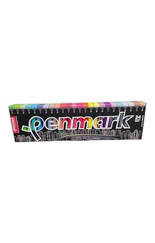 Penmark Fosfolu Kalem 24'lü Süper Kutu Çok Renkli Penmark Fosfolu Kalem 24'lü Süper Kutu Çok Renkli