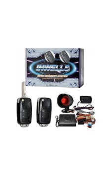 12 V Oto Alarm Sistemi Sustalı Kumandalı Inwells Marka 12 V Oto Alarm Sistemi Sustalı Kumandalı Inwells Marka