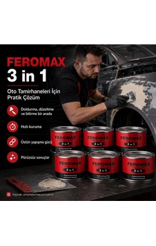 Feromax Polyester 3n1 Macun 2,7 Kg - 6 Adet