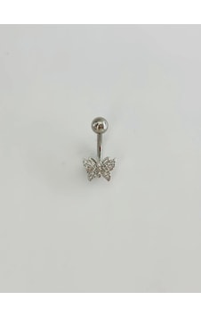 Kelebek Detaylı Göbek Piercing Çok Renkli 30777356 Kelebek Detaylı Göbek Piercing Çok Renkli 30777356