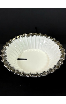 Roykıng Lıne Sılver Yuvarlak Salata Kasesi 26 Cm