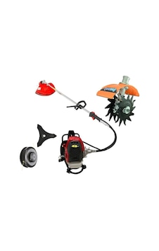 Gardenpro 520d Benzin Motorlu Tırpan + Baseh Çapalama Aparatı