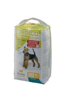Ferplast Genico Köpek Tuvalet Eğitim Pedi Large 60 x 90 CM 10'lu Ferplast Genico Köpek Tuvalet Eğitim Pedi Large 60 x 90 CM 10'lu