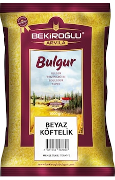 Bekiroğlu Arvila Beyaz Köftelik Bulgur 1 KG Bekiroğlu Arvila Beyaz Köftelik Bulgur 1 KG