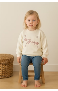 Almira Bebek Kız Çocuk Shay Yazılı Uzun Kollu İçi Şardonlu Sweat 6 Yaş Yeşil Almira Bebek Kız Çocuk Shay Yazılı Uzun Kollu İçi Şardonlu Sweat 6 Yaş Yeşil