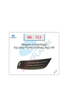 X Sis Far Çerçevesi Sissiz Sol Hatcback Model Megane 4 Kaya Plastık 261504086r X Sis Far Çerçevesi Sissiz Sol Hatcback Model Megane 4 Kaya Plastık 261504086r