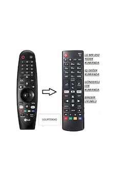 LG Uyumlu Sihirli Kumanda Mr-650 - Yedek Kumandası LG Uyumlu Sihirli Kumanda Mr-650 - Yedek Kumandası