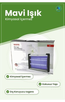 Sinek İlacı Elektrikli Öldürücü Cihaz Mavi Işıklı Kimyasal İçerme Sinek İlacı Elektrikli Öldürücü Cihaz Mavi Işıklı Kimyasal İçerme