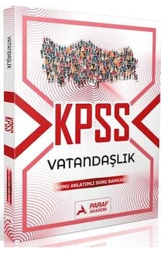 Paraf Akademi Kpss Vatandaşlık Konu Anlatımlı Soru Bankası Paraf Akademi Yayınları