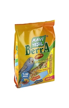 Mavi Yeşil Berra Muhabbet Kuşu Yemi Kraker Mavi Yeşil Berra Muhabbet Kuşu Yemi Kraker