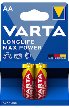Varta 4706 Longlife Max Power AA Kalem Pil 2li Varta 4706 Longlife Max Power AA Kalem Pil 2li