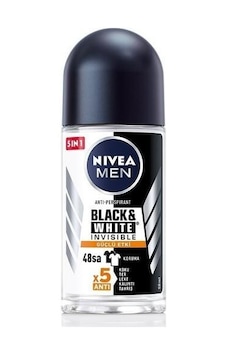 Nıvea Roll On Black Whıte Invısıble 5x Güçlü Etki Bay 50 Ml