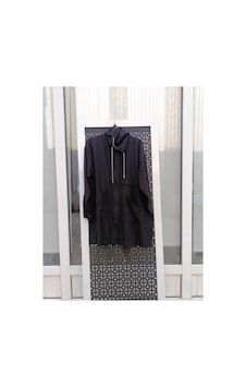 Çınar Boutique Yazlık Tesettür Hırka Siyah Siyah