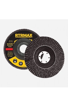 Rtrmax Flap Disk Zımpara 115-40 Kum Alüminyum Oksit Rdf11540 Rtrmax Flap Disk Zımpara 115-40 Kum Alüminyum Oksit Rdf11540