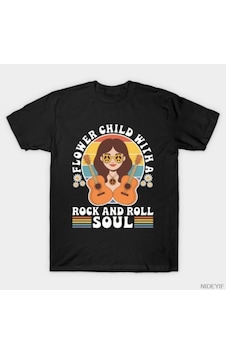 Flood Of Style Eğlenceli Çiçek Çocuk Rock And Roll Soul'lu Erkek Kadın Tişörtü %100 Pamuklu Tişörtler Kısa K Çok Renkli Flood Of Style Eğlenceli Çiçek Çocuk Rock And Roll Soul'lu Erkek Kadın Tişörtü %100 Pamuklu Tişörtler Kısa K Çok Renkli