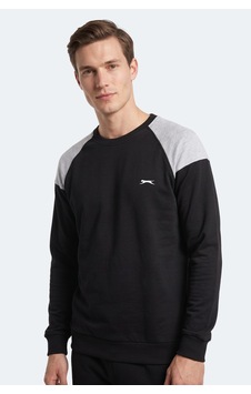 Slazenger Made Siyah Erkek Sweatshirt