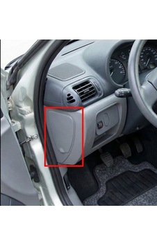 Renault Clio 2 Sigorta Kutusu Kapağı Sigorta Bölmesi Koruma Kapağı Gri Renault Clio 2 Sigorta Kutusu Kapağı Sigorta Bölmesi Koruma Kapağı Gri