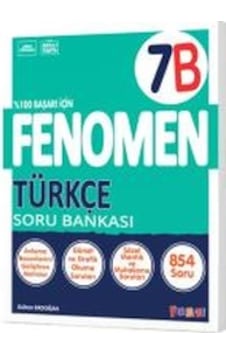 Fenomen 7 Türkçe Soru Bankası B Fenomen 7 Türkçe Soru Bankası B