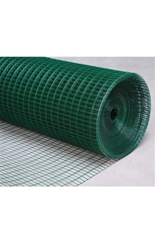 Puntalı Pvc Kaplı Tel- Bahçe Kümes Teli 100 Cm Yükseklik 12 Mm G