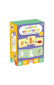 '+2 Yaş Sevimli Hayvanlar 36 Parça Puzzle (CA Games) '+2 Yaş Sevimli Hayvanlar 36 Parça Puzzle (CA Games)