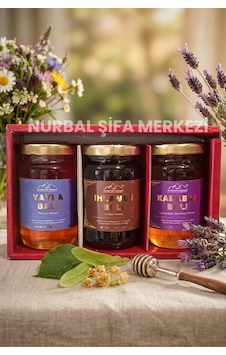 Yayla Ihlamur Karabaş Balı 3x140 G Yayla Ihlamur Karabaş Balı 3x140 G
