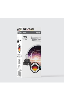 T3 Duylu Gösterge Ampulü Siyah 12v 0,84w 1 Paket 10 Adet - Wolfram 30110 T3 Duylu Gösterge Ampulü Siyah 12v 0,84w 1 Paket 10 Adet - Wolfram 30110
