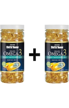 2 Ad. Aksu Vital Shiffa Home Omega 3 Balık Yağı 200Kapsül 1000Mg 2 Ad. Aksu Vital Shiffa Home Omega 3 Balık Yağı 200Kapsül 1000Mg