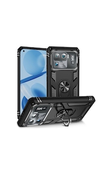 Xiaomi Mi 11 Ultra Kılıf Zore Vega Yüzük Standlı Zırh Kılıf Xiaomi Mi 11 Ultra Kılıf Zore Vega Yüzük Standlı Zırh Kılıf